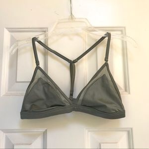 VS PINK Triangle Mesh Shine Bralette